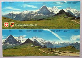 Männlichen 2227 m, Berner Oberland