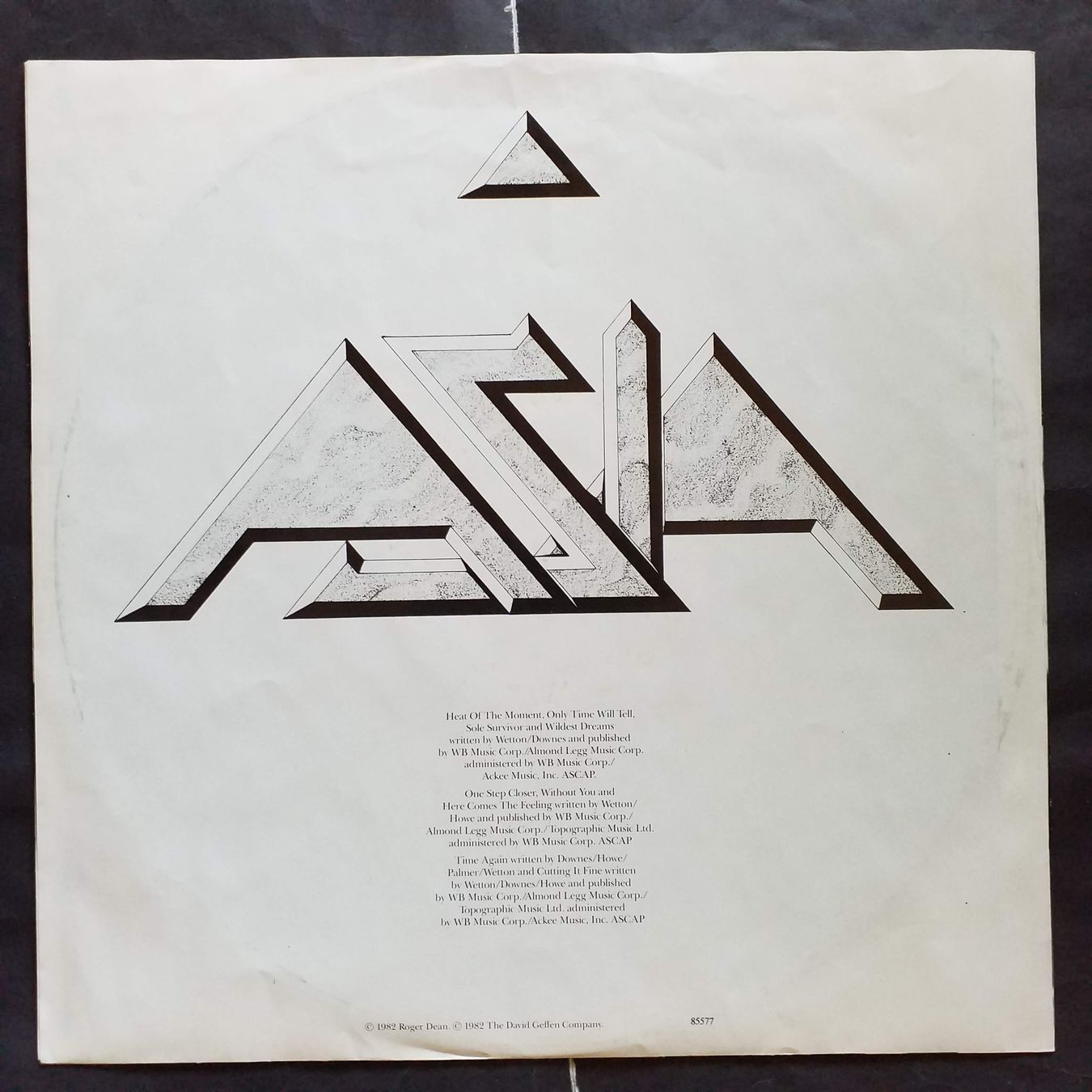 Schallplatten: ASIA,  .... 1st press  - NEW - – Neu (gemäss Beschreibung) aus Yverdon-les-Bains von Jacotreut 2