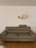 3er- & 2er-Ledersofa – bequemes Sofa-Set