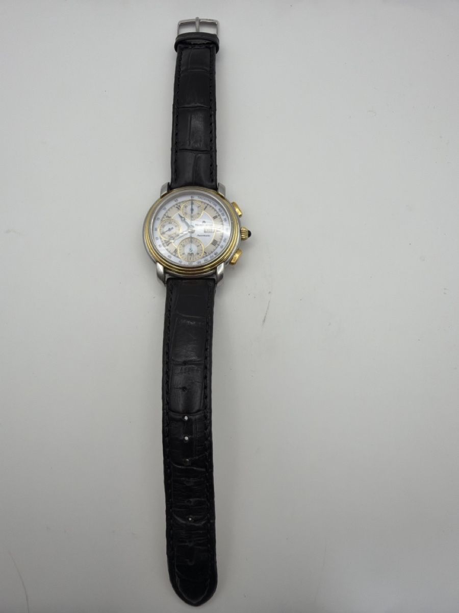 Maurice Lacroix Montres: Maurice Lacroix Masterpiece Chronograph Automatic Ref. 67413 – D'occasion à zürich par bijouteriegossauer 8