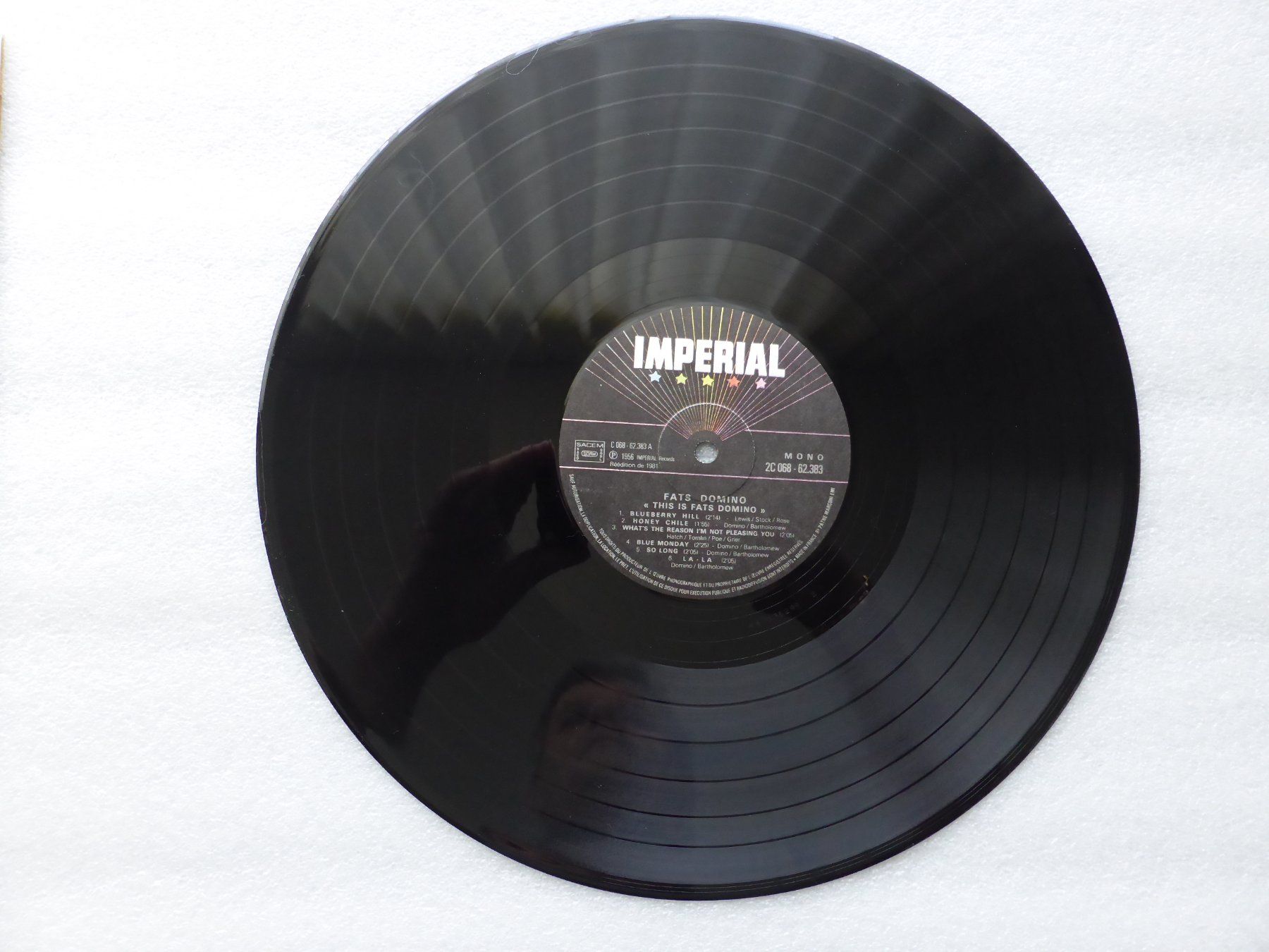 Schallplatten: VINYL  LP   FATS DOMINO – Gebraucht aus Küssnacht am Rigi von Sunnestrahl 1