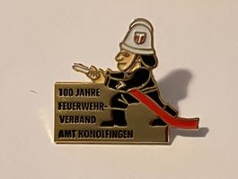 1 Pin Feuerwehr Verband Amt Konolfingen 100 Jahre
