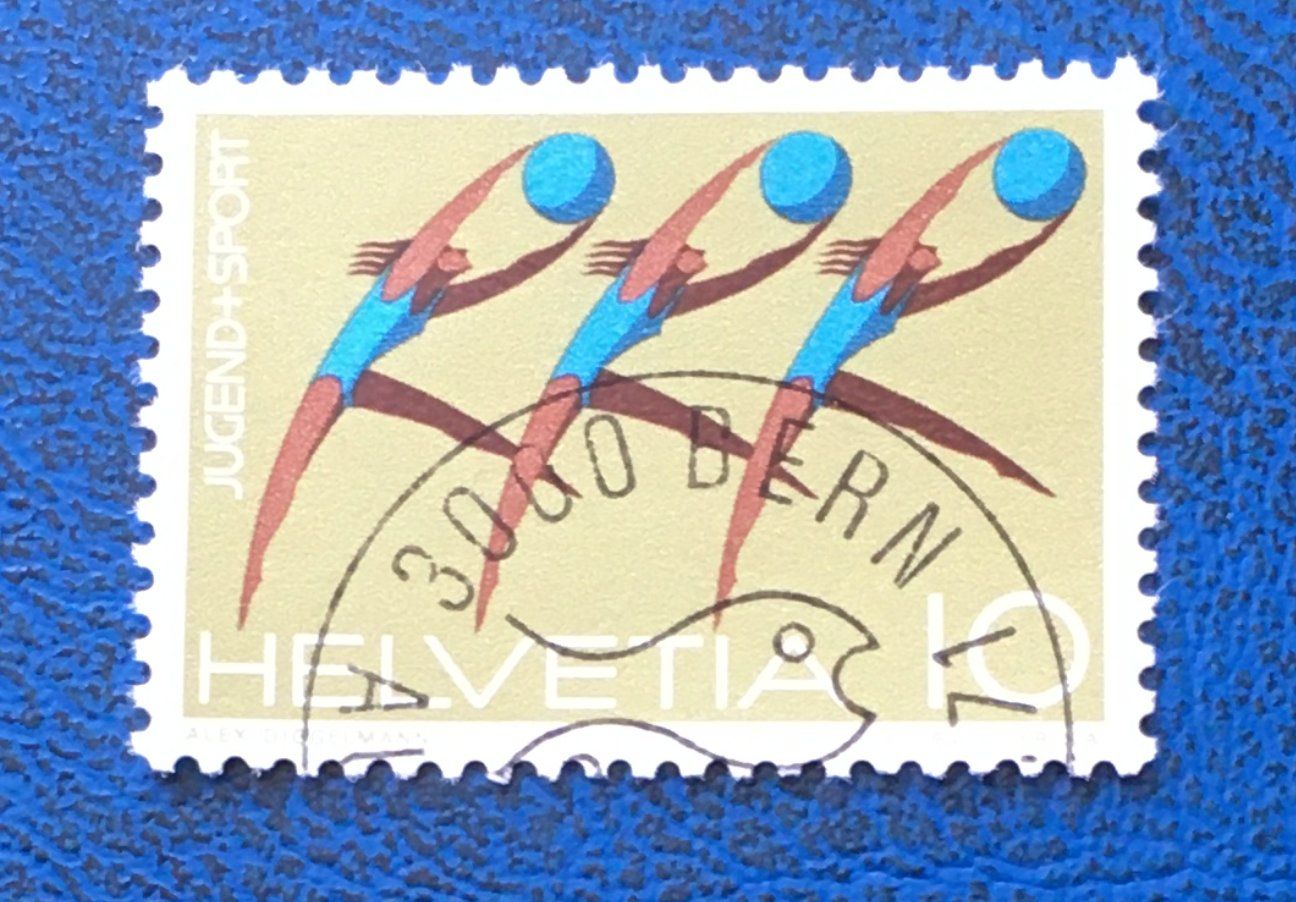 Alle Briefmarken: Nr.490 mit Stempel Bern – Gebraucht aus Aarau von Billa007