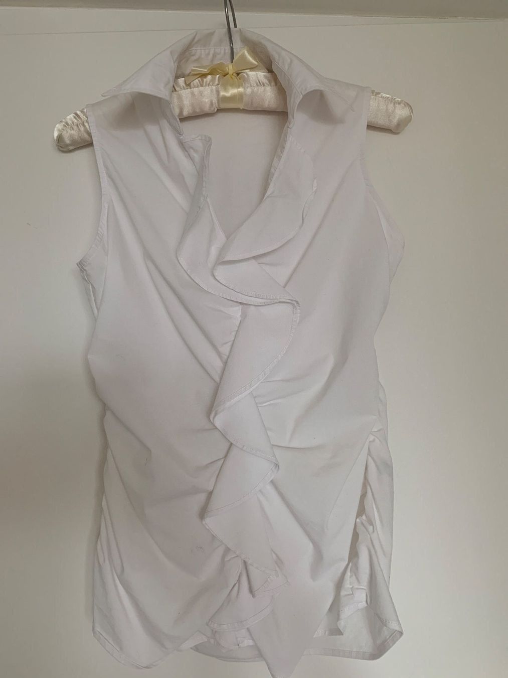 Blusen: Blouse blanche – Gebraucht aus La Croix (Lutry) von fashionclub01