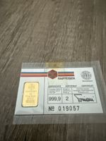 Goldbarren Raiffeisen Argor Heraeus 2g 999.9 neu