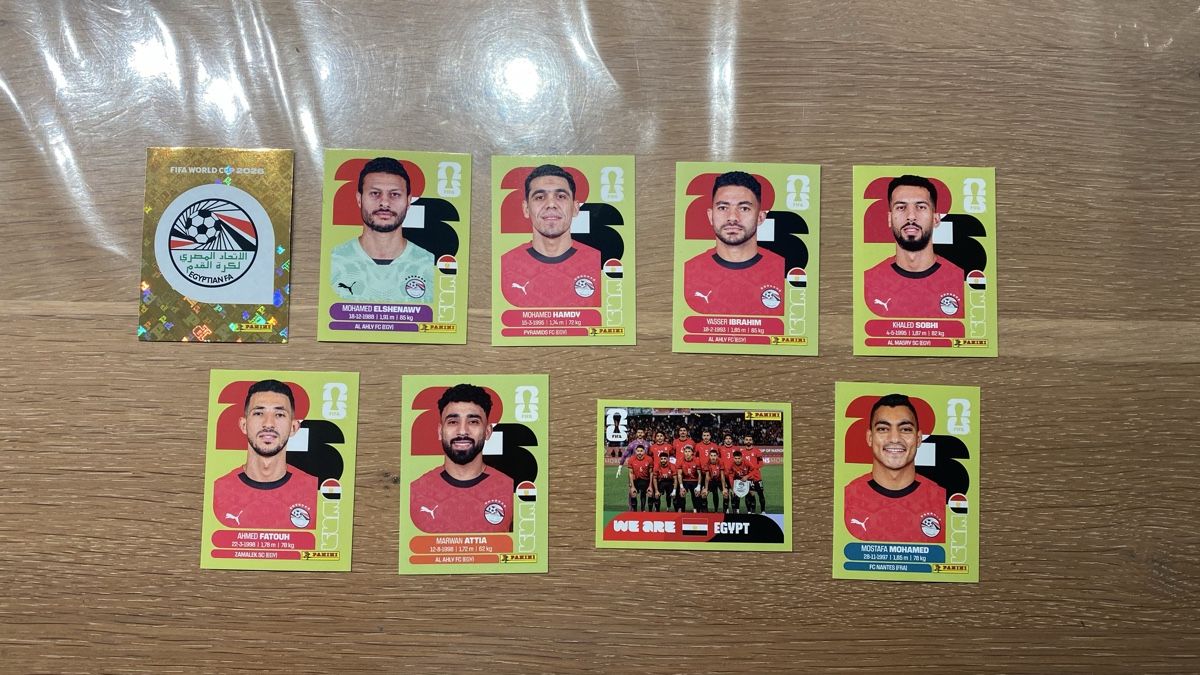 Panini Carte collezionabili: Panini Sticker - EGY 9 Stickers – Nuovo (secondo la descrizione) da Adliswil venduto da didoli