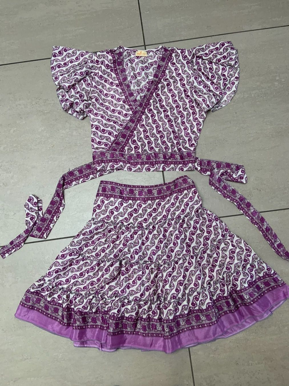 Vestiti: Boho Minikleid 2-teilig aus Seide – Nuovo (secondo la descrizione) da Sigriswil venduto da ck56 2
