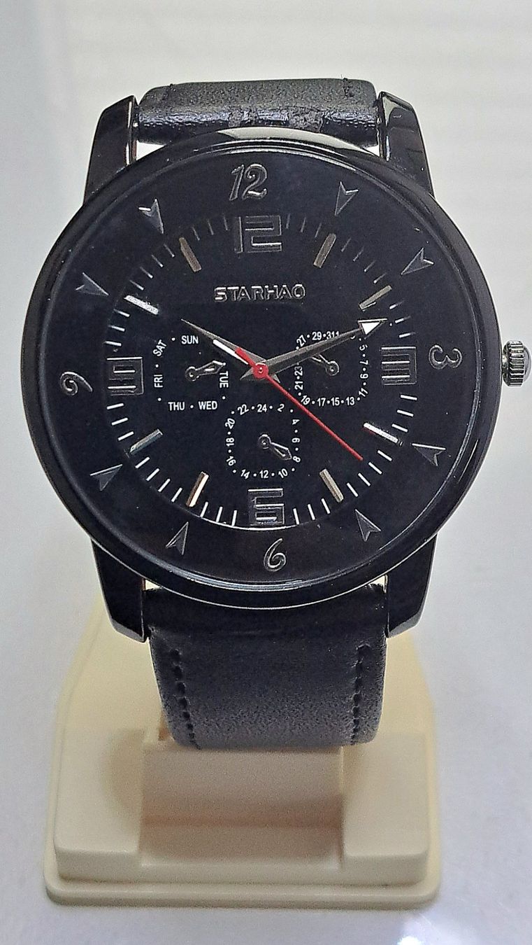 Orologi: ARMBANDUHR STARHAO BLACK – Nuovo (secondo la descrizione) da Oftringen venduto da Second-Hand-Uhren
