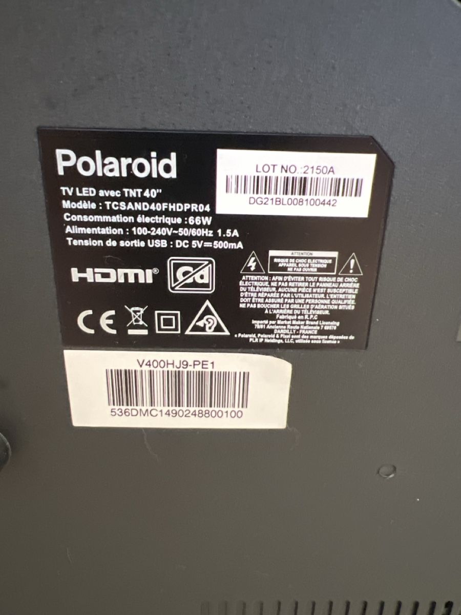 Appareils TV: Tv - Polaroid – D'occasion à Mervelier par mae_5cvl 1