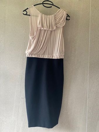 Robe Zara bi-matière