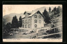 Mollis, Blick auf das Ferienheim Kennel