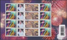 2000: OS80E Millennium-Bogen postfrisch **. Kat: 220.-