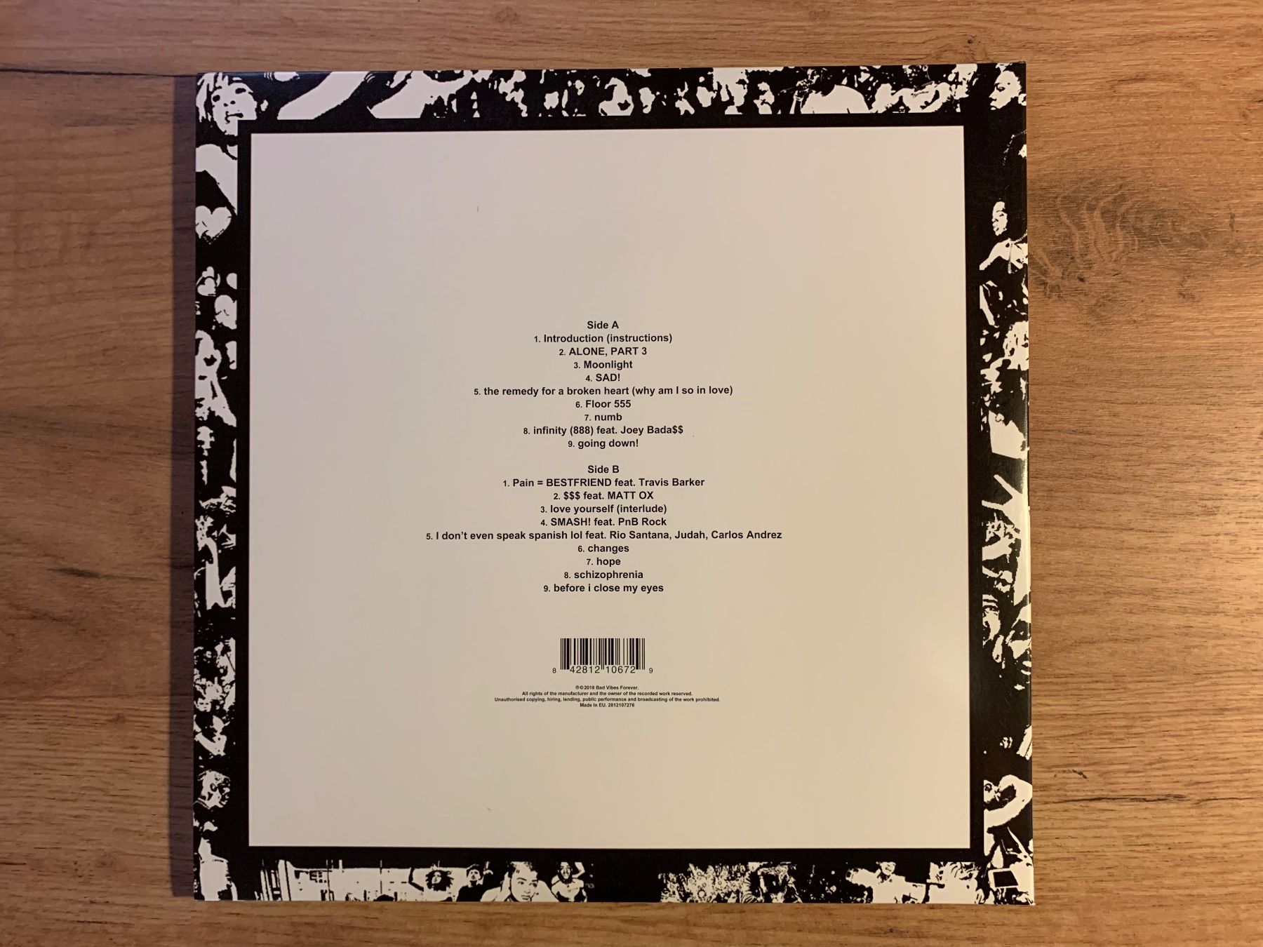 Dischi in vinile: XXXTENTACION - ?...OG EU 2018...EX/EX – Nuovo e nell'imballaggio originale da Gals venduto da Diskopat 1