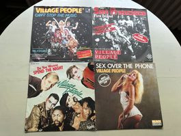 VILLAGE PEOPLE rare Singles Schweizer Pressung Hits Y.M.C.A