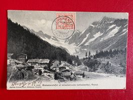 1907 / Gletscherstaffel et Lötschenlucke Lötschenth. Valais