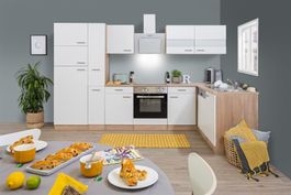 056 Küchenzeile L-Küche 310cm E/SÄ/W - Küche Einbauküche
