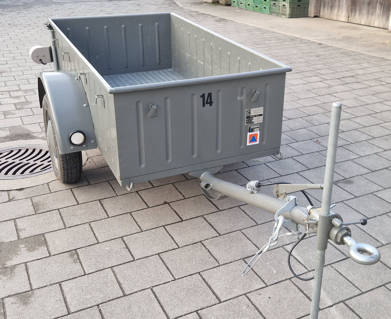 Bzs Anhänger: Zivilschutz Anhänger / Materialanhänger – Gebraucht aus Gampelen von Schmidi887