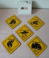 Untersetzer Kanguruh/Koala etc. 5Stk.in OVP Made Australia