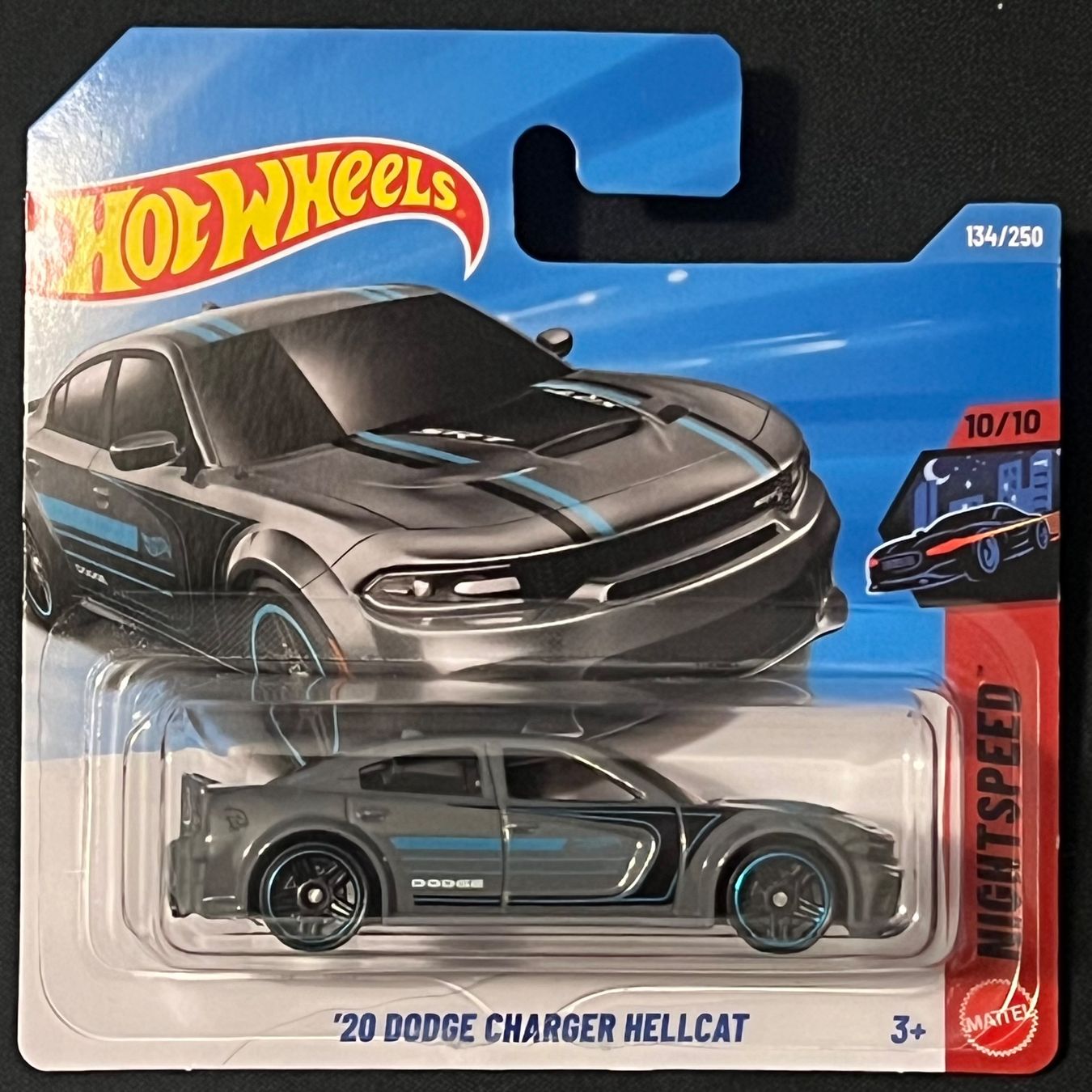 Hot Wheels Modellini d'auto: Hot Wheels '20 Dodge Charger Hellcat, 134/250 – Nuovo e nell'imballaggio originale da Rümlang venduto da Wantedjoe