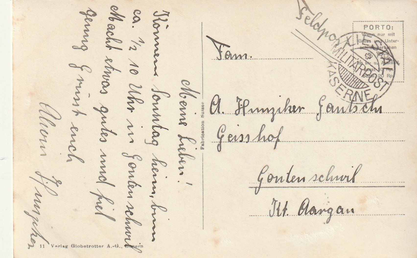 Cartes postales: Juxkarte – D'occasion à Rorschacherberg par fratovi2 1