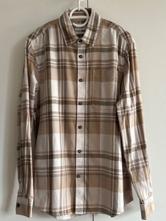 Herren Hemd kariert BRUSHED FLANNEL von WE Gr. M