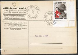 Militärpostkarte 2.Wk Mit Soldatenmarke