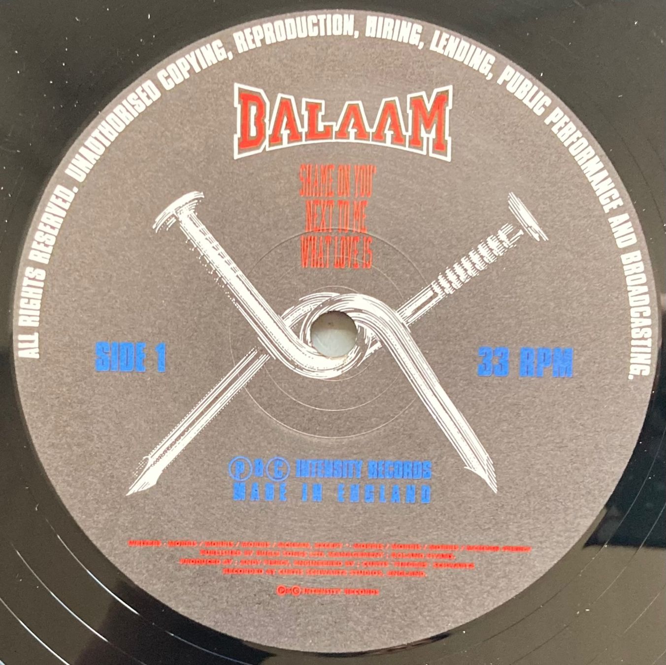 Dischi in vinile: BALAAM - NO MORE INNOCENCE – Usato da Poliez-Pittet venduto da Newtown-Records 2