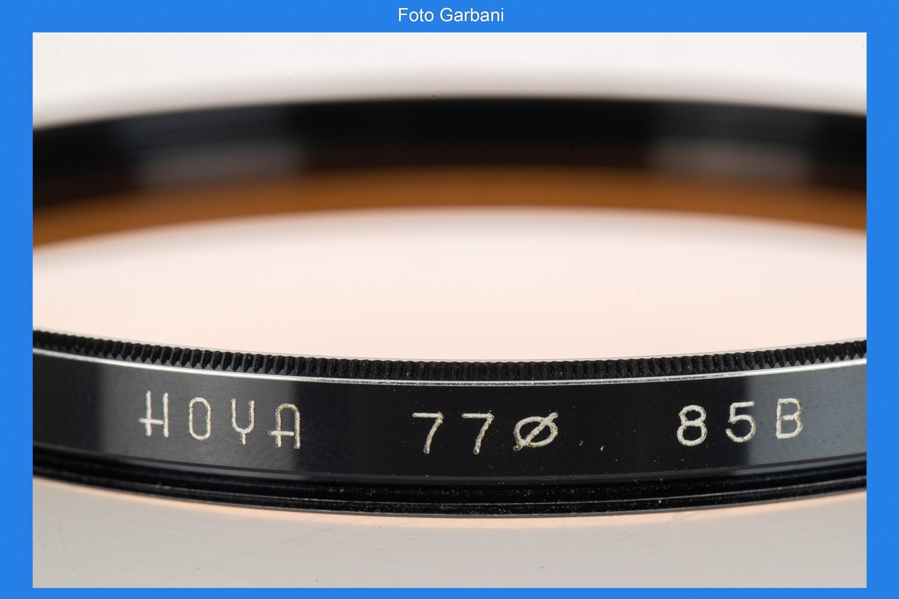 Filtri: Filtro Hoya 77mm 85B – Usato da Muralto venduto da FotoGarbani 2
