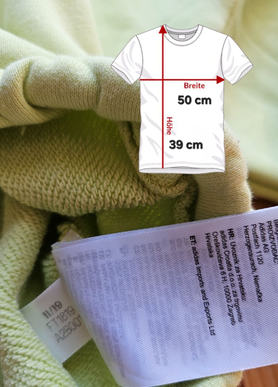 Adidas Pulls & Sweat-shirts: Cropped Sweater adidas Grösse XS retro Pullover – D'occasion à Hägglingen par United-Village-Trade 5