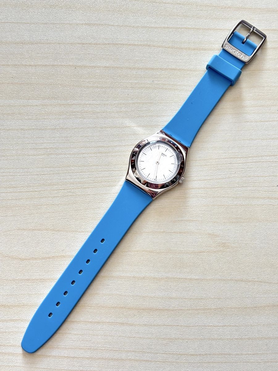 Swatch Orologi: Swatch Irony Damenuhr hell blau  – Nuovo (secondo la descrizione) da Grenchen venduto da chththl 1