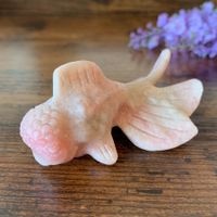 ✲ Rosa Opal Gold Fisch ✲ 55g / 70mm Pink Opal