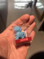 Radiergummi Tier blau BRUNNEN Pegasus neuwertig