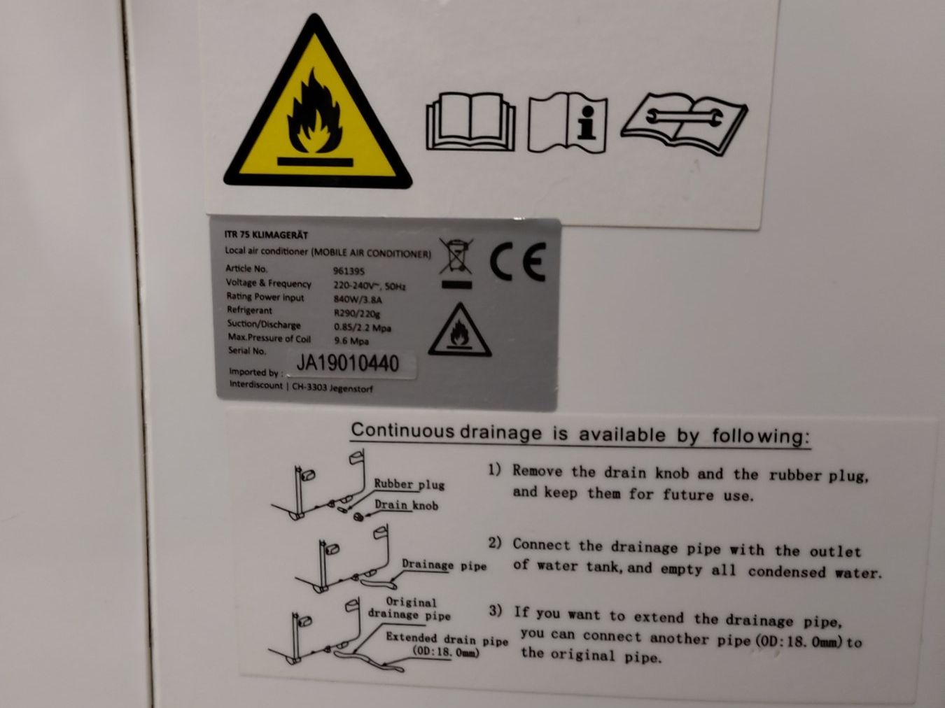 Condizionatori: Klimaanlage Intertronic ITR75 – Usato da Zürich venduto da KaMei8049 2