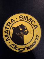 Vintage Rar Sticker Aufkleber Matra Simca  (80er) Wie Neu!