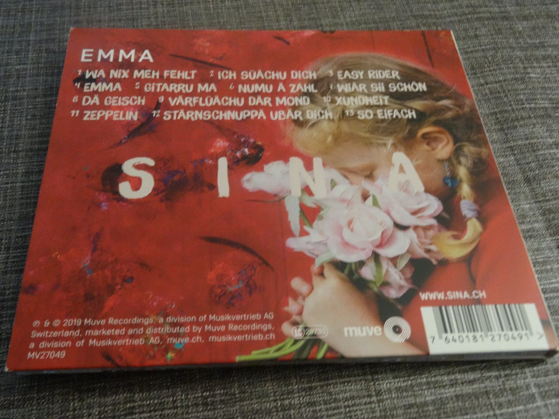CD: Sina - Emma (CD, 2019) - – Usato da Olten venduto da Disc-Ausverkauf 1