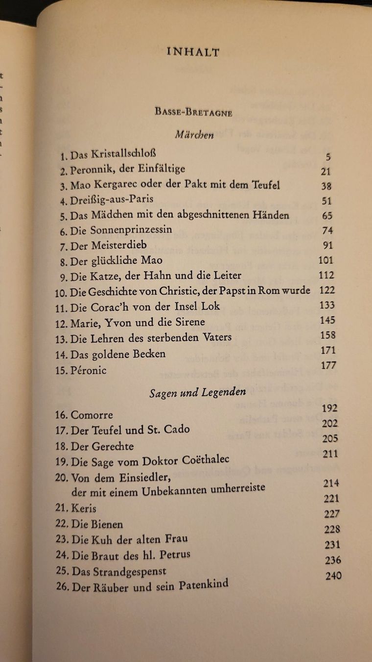 Livres: Buch BRETONISCHE MÄRCHEN – D'occasion à Basel par spinne02 5