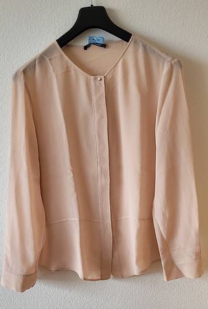 Luisa Cerano Seidenbluse, Gr. 38, zartes Apricot, Top!