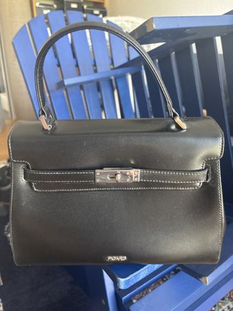 Handtasche PICARD schwarz Damen Ledertasche guter Zustand