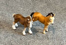 Schleich zweier Fohlenset