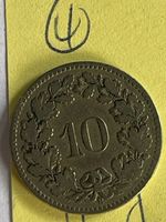 10 Rappen Münze1883 - Schweiz