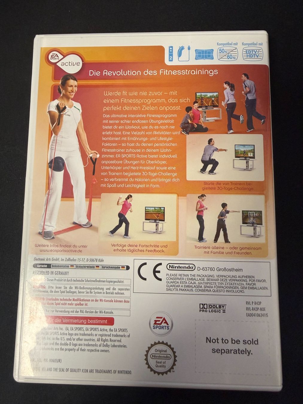 Nintendo Giochi: Active Personal Trainer - Wii / Wii U – Usato da Pont-de-la-Morge venduto da Darfal 2
