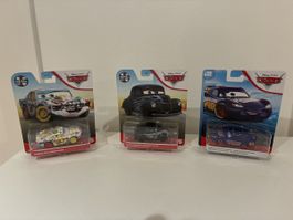 3 Disney Pixar Cars Mattel 3er Set OVP