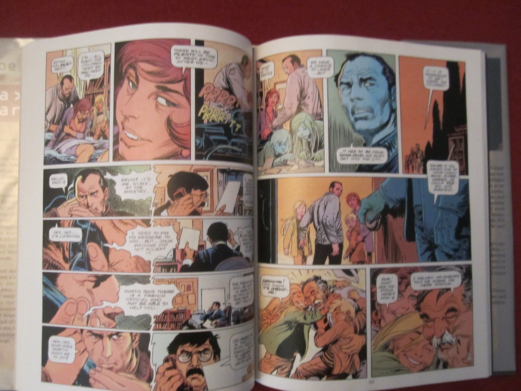 Fumetti: COMIC : JO KUBERT - FAX FROM SARAJEVO(ENGLISCHE SPRACHE) – Usato da Volketswil venduto da nemo2000 4