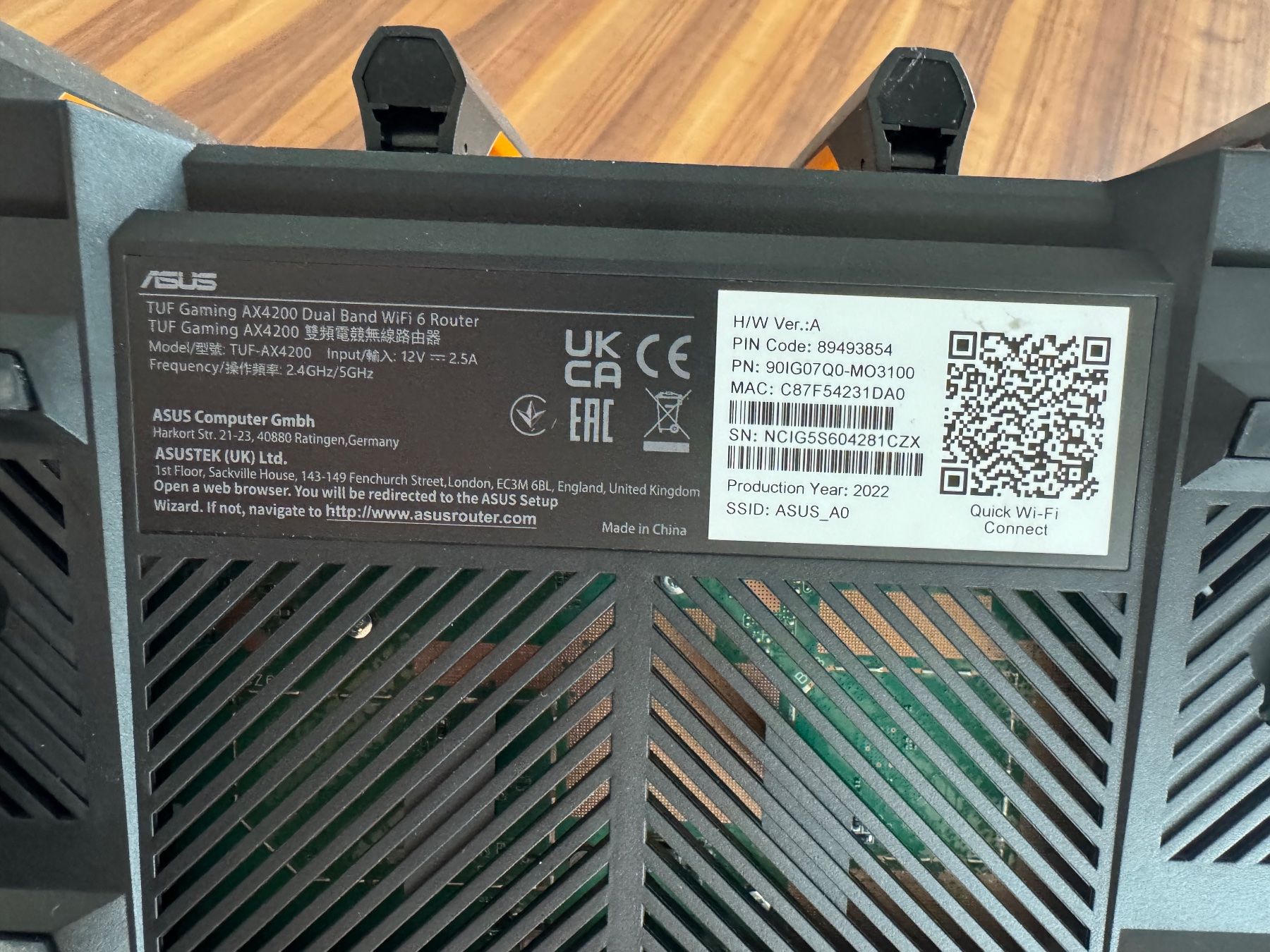 Modem & Router: ASUS TUF Gaming AX4200 Wlan-Router – Usato da Selzach venduto da RenxeC 2