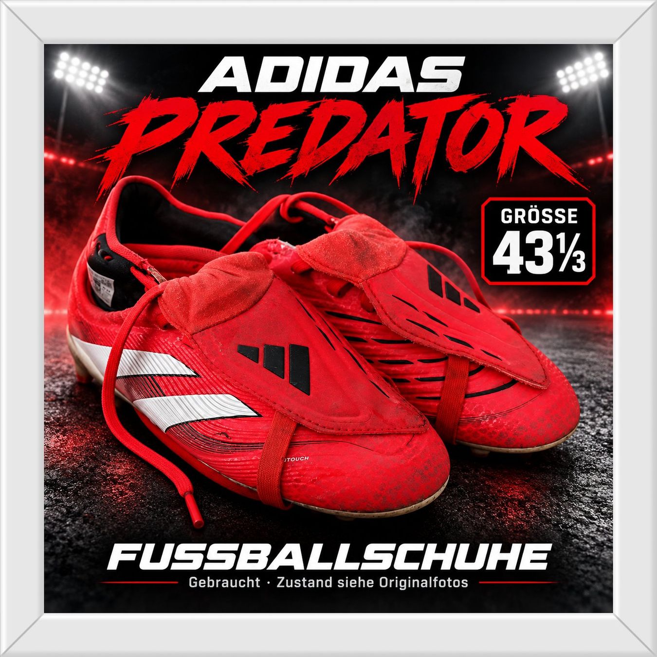 Adidas Chaussures hommes: Adidas PREDATOR PRO – D'occasion à Amriswil par ARTSPECIAL