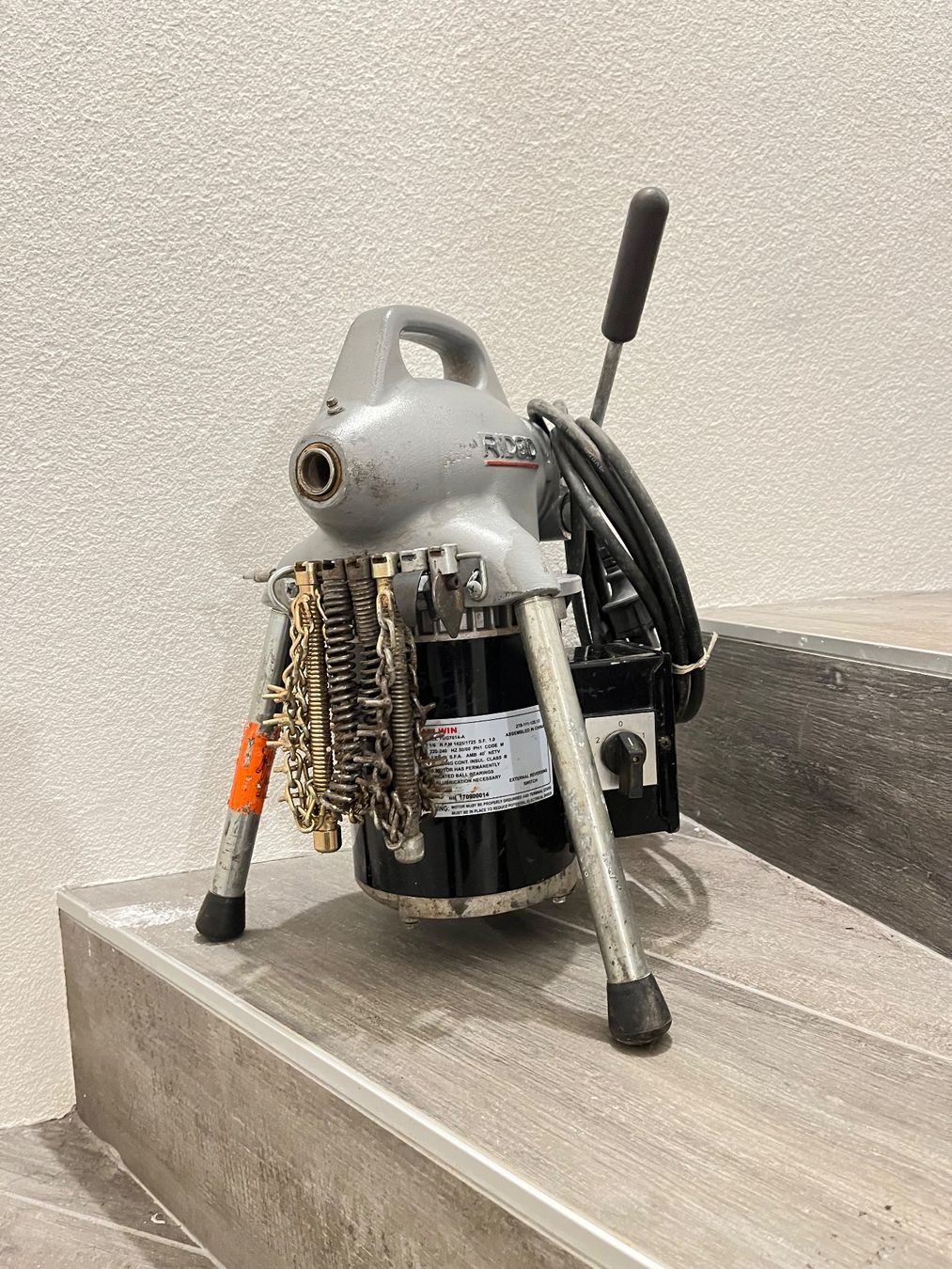 Ridgid Tutte le macchine: Ridgid Machine pour déboucher les canalisations – Usato da Yvonand venduto da ffe_6khf 2