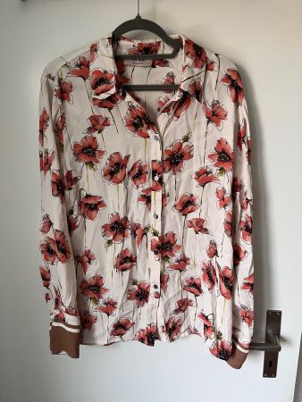 Bluse von mos mosh mit Blumenmuster, Grösse xl Top Zustand