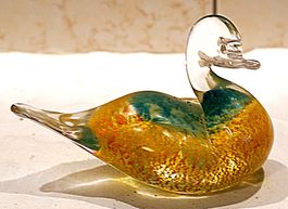 Ente Gränna Glasbruk Sweden