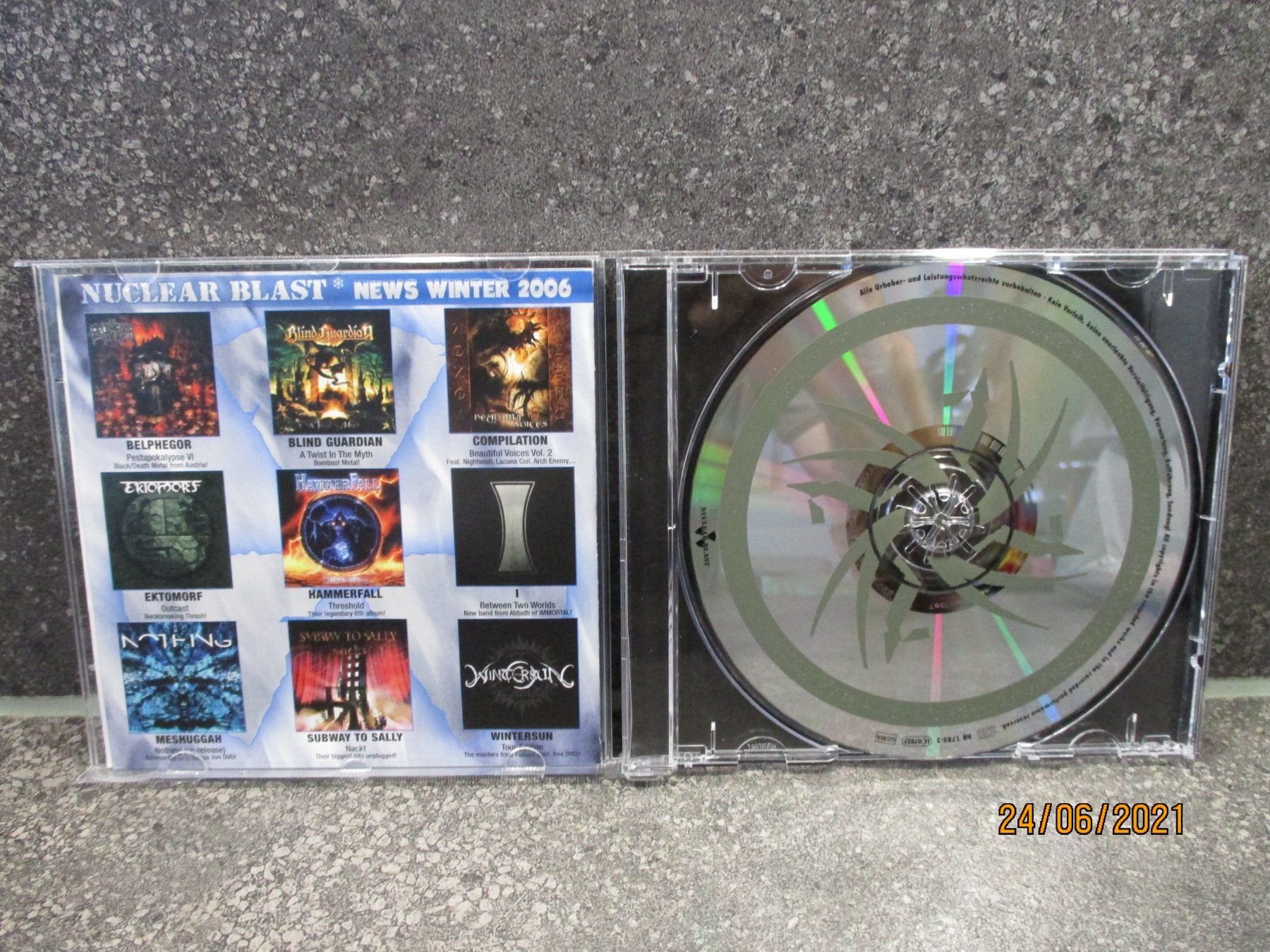 CD: Mnemic --  Passenger – Usato da Liestal venduto da Disc-Point 1