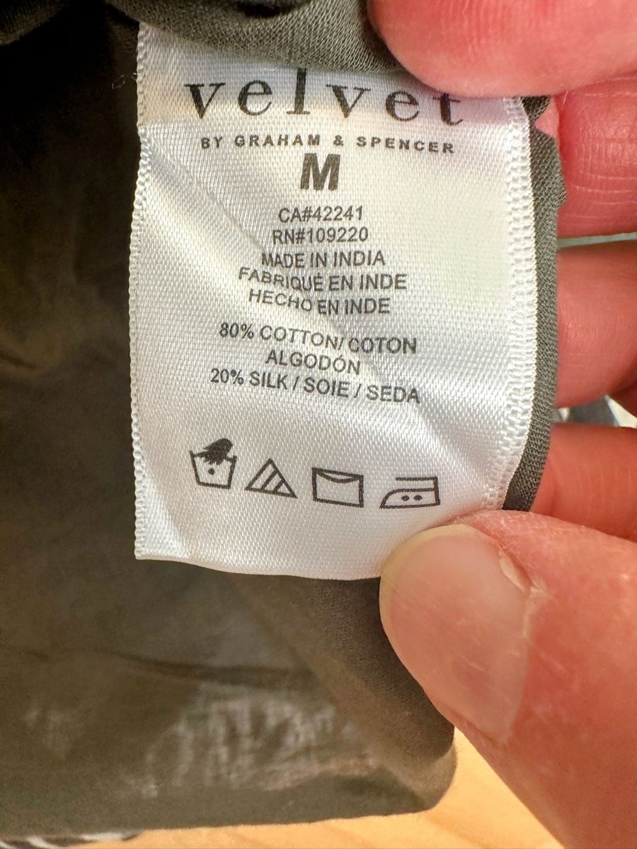 Camicette: Bluse Velvet mit Seide , Grösse M – Usato da Beromünster venduto da Moritz0112 3